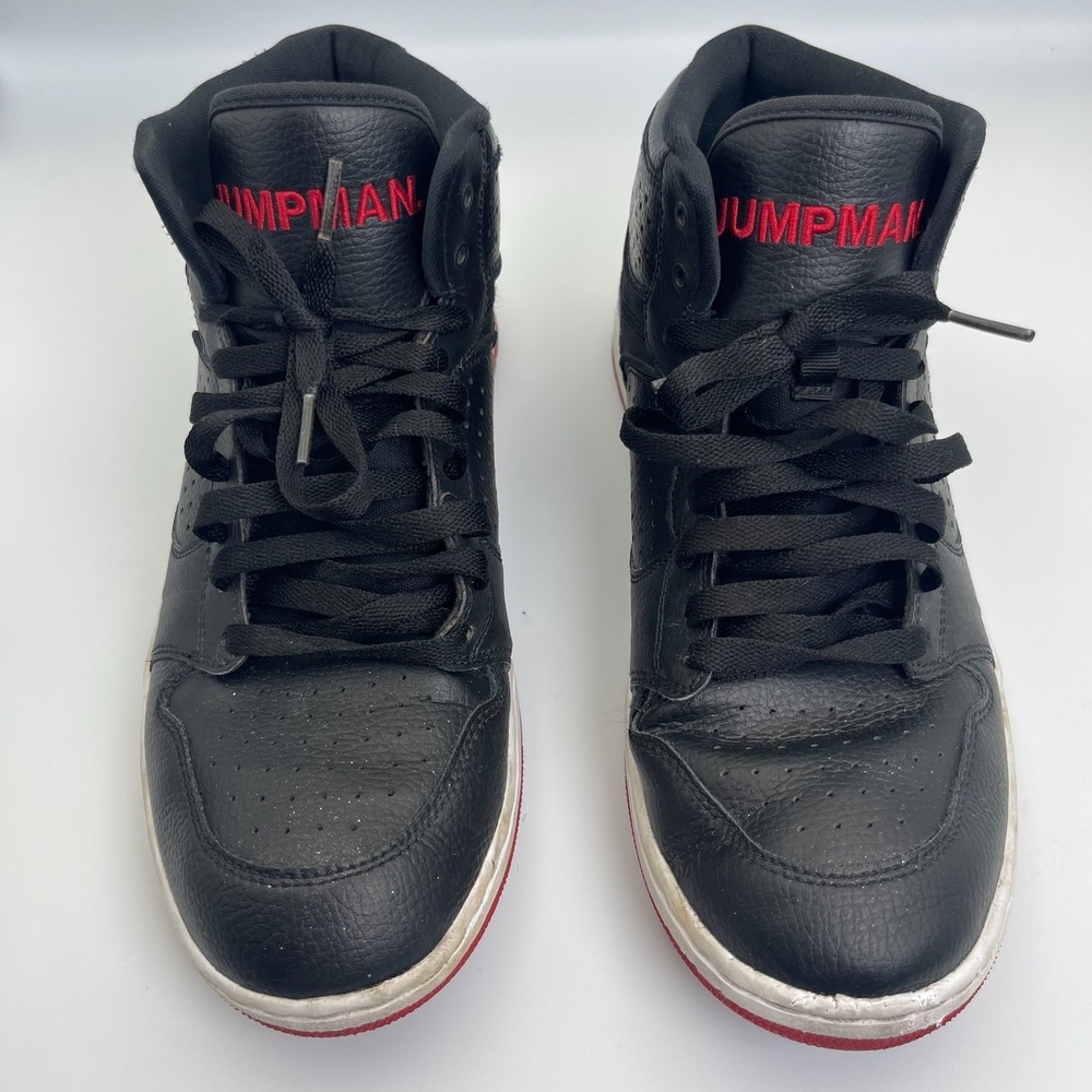 Jordan Access AR3762-001 Sneakers Mens US 10.5 Black Leather Basketball Shoes